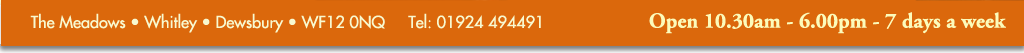 Charlottes Jersey Ice Cream Parlour, The Meadows, Whitley, Dewsbury, WF12 0NQ Tel: 01924 494491