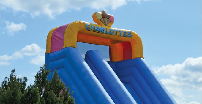 Dare to slide the 30ft inflatable